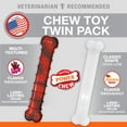 thumbnail image 2 of Nylabone Power Chew Original & Textured Bone Chew Toy Beef Jerky & Chicken Large/Giant - Up to 50 lbs. (2 Count), 2 of 10