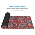 thumbnail image 5 of Disketp Gaming Mouse Pad Dragons2 Pattern Large Mouse Mat Long Extended Desk Pad Non-Slip Rubber Mice Pads Stitched Edges Thin Pad (11.8x31.5 Inch), 5 of 8