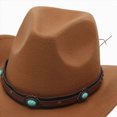 thumbnail image 5 of Gibobby Toddler Cowboy Hat Western Cowgirl Hat 3T 4T 5T 6T 7T 8T Unisex For Boys Girls Kids Classic Ranch Cowboy Hat Outdoor Dress Up Cap,Khaki, 5 of 5