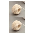 thumbnail image 3 of Yuarrent Cuerdas de arpillera retorcidas para banquetes, cuerdas de cordel para álbumes de recortes, cuerdas de embalaje para decoración, Beige 2Conjunto, 3 of 5