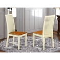 thumbnail image 2 of East West Furniture Ipswich Wood Dining Chairs in Cream/Cherry (Set of 2), 2 of 2