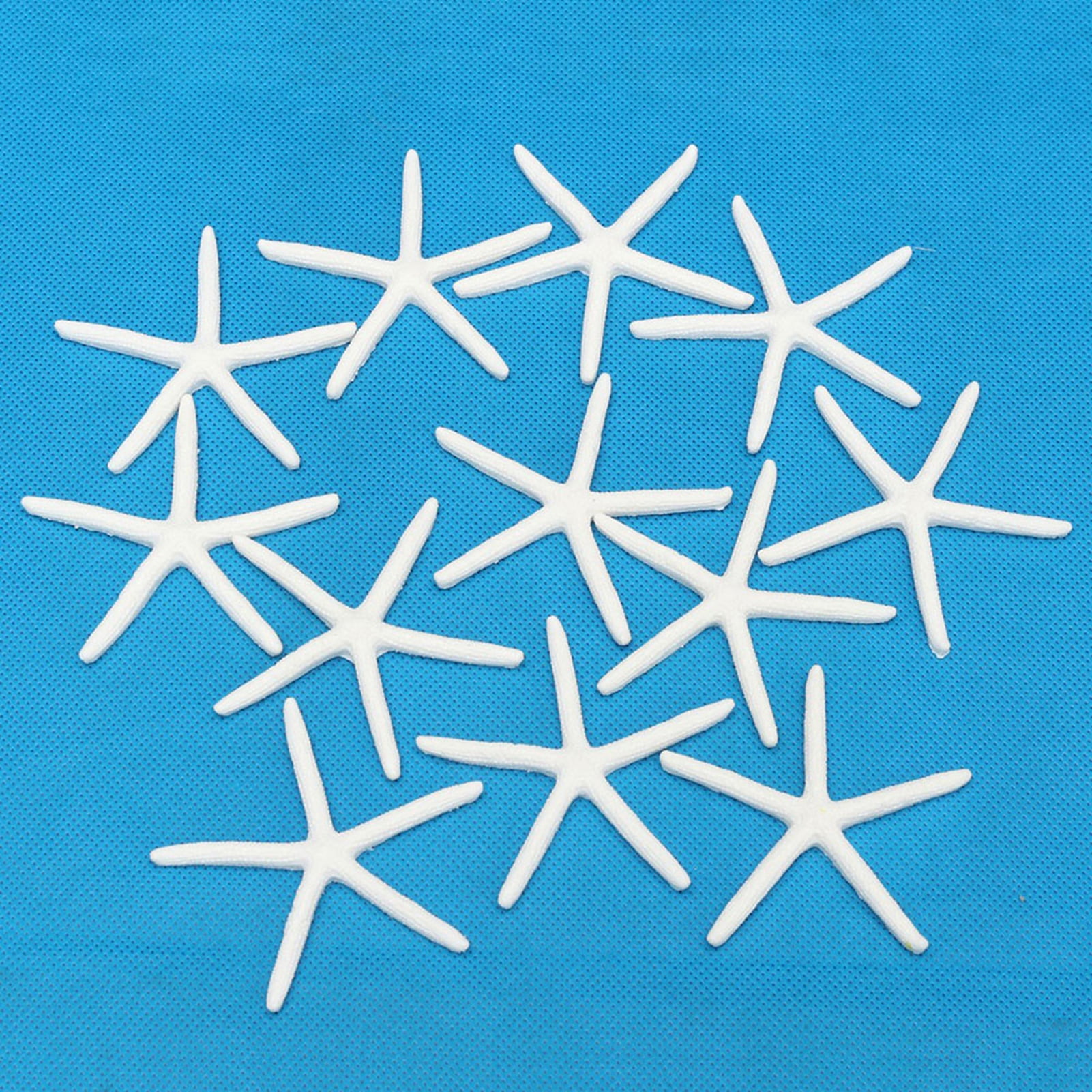 D-GROEE 10PCS Lovely Artificial Starfish Decor Resin Starfish for Wedding Party Crafts and Home Decoration