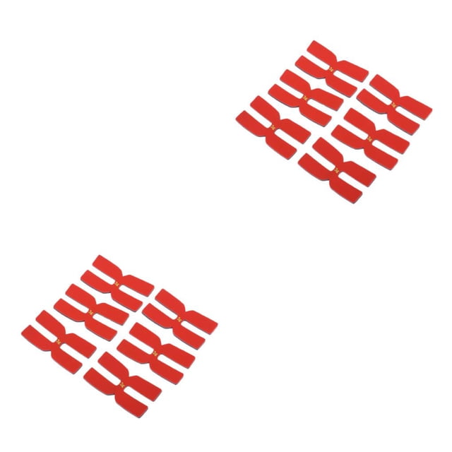 Soidarity Paquete de 6 3g Barra de equilibrio de raqueta de tenis Reemplazo portátil Equilibrador de tiras de energía ponderadas en forma de H Rojo 2piezas
