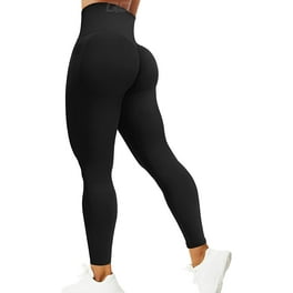 Ladies High Waist Sexy Fitness Pants Sports Stretch Yoga Pants With Pockets  