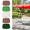 Andoer Swing Canopy Cover Bench Top Replacement Sun Shade Cover Waterproof Swing Canopy Cover Decor for Outdoor Garden Patio Yard Park Porch Seat Furniture