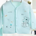 thumbnail image 4 of Sopiago Unisex Baby Clothes 5 Piece Layette Sets Cotton 0-3 Months Clothes Outfits for Baby Boys Girls Gift Set (Tops+Hat+Pants+Bib), 4 of 7
