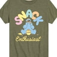 thumbnail image 3 of Sesame Street - Snack Enthusiast - Toddler and Youth Short Sleeve Graphic T-Shirt, 3 of 5