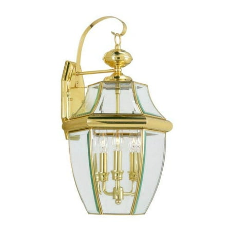 Livex Lighting Monterey 3 Light Outdoor Wall Lantern