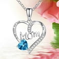 thumbnail image 4 of POINTERTECK Collier Lettrage Cœur de Maman, 4 of 7