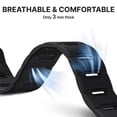 thumbnail image 5 of moogdieeo Luxury Designer Rugged Bands Compatible with Apple Watch Ultra 2 Band 49mm 46mm 45mm 44mm,Sport Soft Silicone Waterproof Strap for iWatch Ultra Series 10 9 8 7 6 5 4 SE Men Women, 5 of 21