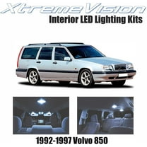 XtremeVision Interior LED for Volvo 850 1992-1997 10 Pieces Cool White Interior LED Kit   Installation Tool