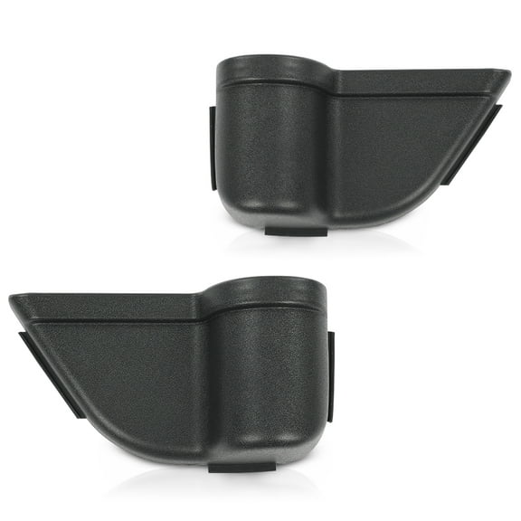 CROSSDESIGN Front Door Storage Pockets Organizer Box Fit for Jeep Wrangler JK JKU 2/4Door 2011-2018