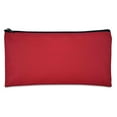 thumbnail image 2 of DALIX Bank Bags Money Pouch Security Deposit Utility Zipper Coin Bag in Red, 2 of 5