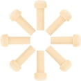 thumbnail image 6 of Zcyifa 10pcs Mini Wooden Pegs Wooden Rod Accessory Unfinished Wooden Craft Wooden Axle Pegs, 6 of 11