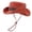 Red, variant on Vintage Western Cowboy Hat Wide Brim Sun Protection Hat with Adjustable Chin Strap for Outdoor Adventures