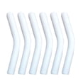 thumbnail image 1 of Trayknick Couvercles de Paille Paille en Silicone, Embouts Flexibles Réutilisables Couvercles de Paille de Qualité Alimentaire Embout de Remplacement pour Paille Coudée pour Pailles Hydraflow en Acier Inoxydable 6 Pcs, 1 of 12