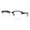 Black Gold, variant on PASTL Heritage Browline Glasses Clear Lens UV400 Classic Horn Rimmed Black Gold