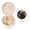 White, variant on Realistic Style Cute Cat Print Portable Jewelry Box,Round Mini Leather Travel Jewelry Case,Small Travel Jewelry Organizer,Jewelry Holder for Ring Necklace Earring for Women Girls-White