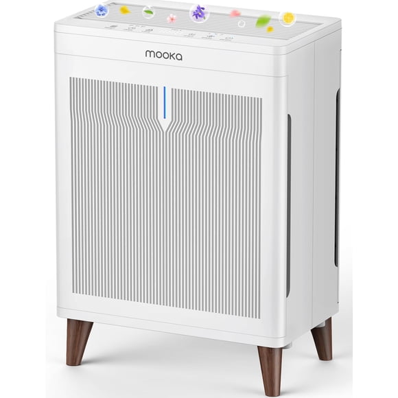 Purificador de aire MOOKA HKB320F para hogar, dormitorio, habitación grande, 300 m²