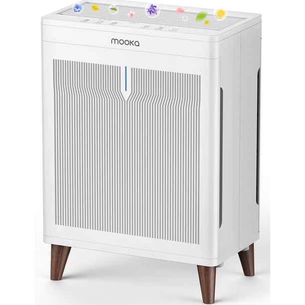 Purificador de aire MOOKA HKB320F para hogar, dormitorio, habitación grande, 300 m²