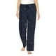 thumbnail image 1 of Fotbe Copper-Gold Gloss Outline Lily Flower Pantalones de Pijama para Mujer, Pantalones de Dormir, Pantalones Pj con Cordón y Bolsillos-XX-Large, 1 of 6