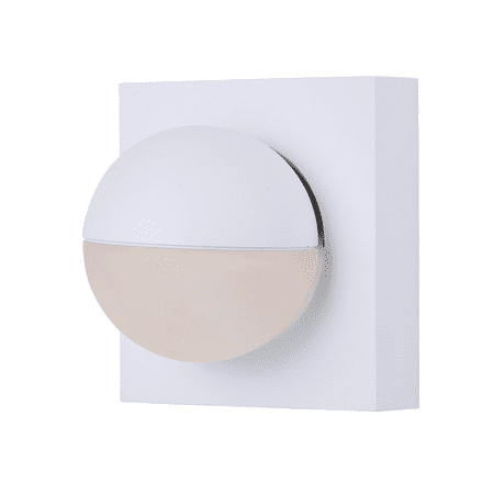 

Wall Sconces 1 Light With White Finish Aluminum+Acrylic Material PCB Bulb 4 inch 4 Watts