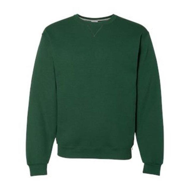 Chandail en Molleton Col Rond Dri Power, Vert Foncé - 2TG