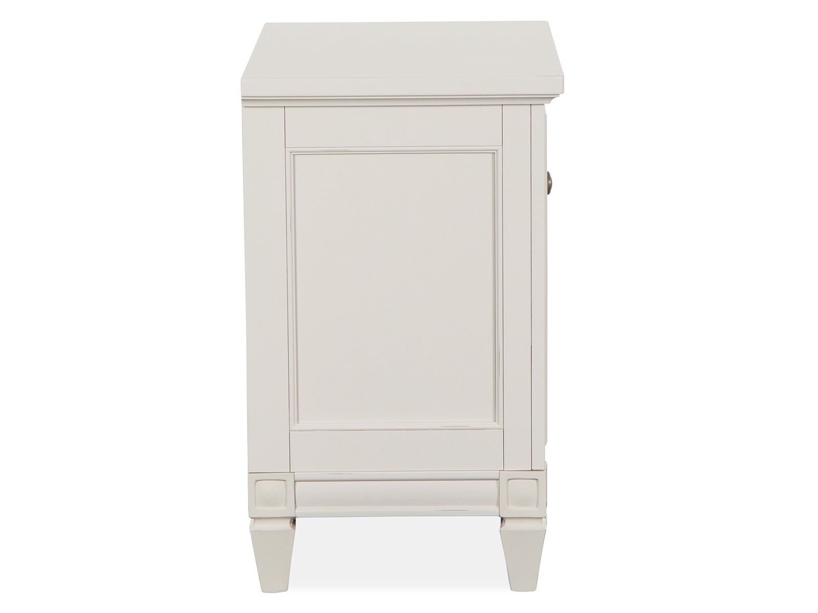 Magnussen Home Willowbrook Egg Shell White Drawer Nightstand