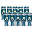 thumbnail image 4 of 10 bombillas LED universales de 6000 K, 75 lm, 12 V para coche, para marcha atrás, remolque Luz azul, 4 of 9