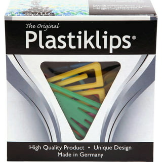 Plastiklips Paper Clips Medium Size 500 Pack Red (LP-0320)