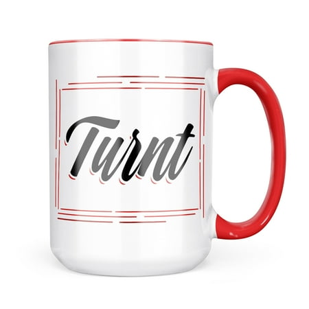 

Neonblond Vintage Lettering Turnt Mug gift for Coffee Tea lovers