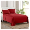 thumbnail image 1 of Juego de sábanas Sweet Home Collection 1800 Supreme Twin XL rojo, 1 of 6