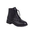 thumbnail image 2 of Autumn And Winter Flowers Color Matching Thick High-heeled Platform Women's Sleeve High Boots, 2 of 4
