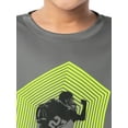 thumbnail image 5 of Athletic Works Boys Long Sleeve Graphic T-Shirt, Sizes 4-18 & Husky, 5 of 7
