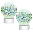 thumbnail image 2 of Sikiie Succulent Acrylic Night Light Gift Custom Acrylic Night Light LED Lights for Bedroom Home Office, 2 of 9