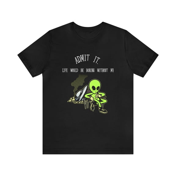 Bring Extraterrestrial Fun Alien Tee Perfect Humorous T-Shirt Gift Greenman