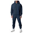 thumbnail image 2 of kamemir Men's Pull Over Hoodie(Navy,XL), 2 of 6