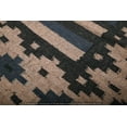 thumbnail image 5 of Wool Jute Kilim Rug, Handwoven, Decorative Kilim Dhurrie Rug, Accent Traditional Indian/WOOL JUTE RUGS Vintage Handwoven Bohemian Modern Gifts Rug ( 6x9 Ft ) ( KILM- 96 ), 5 of 6