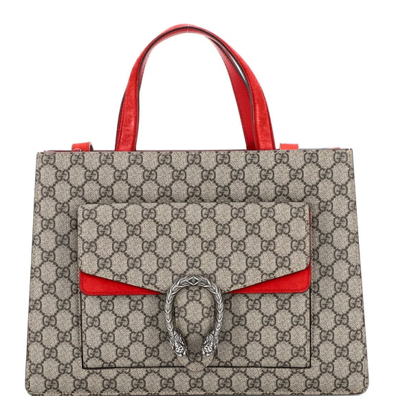 Pre-Owned Dionysus Convertible Tote GG Coated Canvas Medium By Rebag