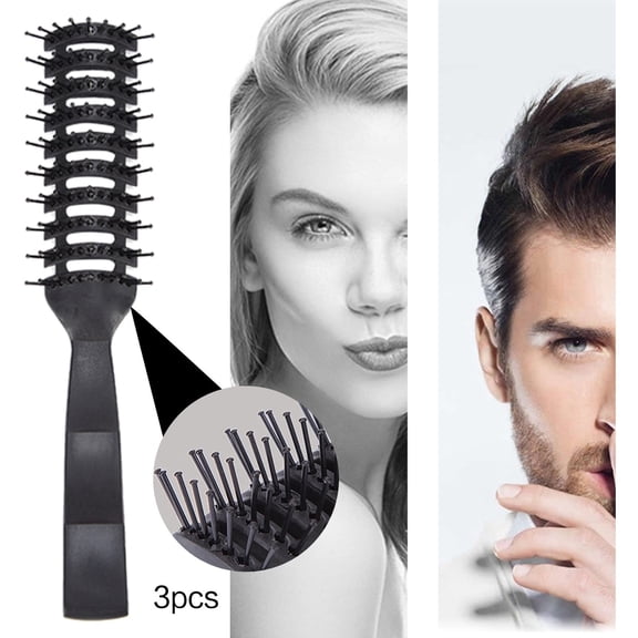 Hair Brush Vented Antistatic Tipped Detangling for Effortless Hair Care with Enhanced