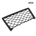 thumbnail image 4 of Car Trunk Cargo Large Capacity Net Holder Bags RVs Campers Organizer Storage Racks Screw Mounted Mesh Pouches Automotive 4 Pieces, 4 of 6