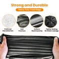 thumbnail image 2 of Heavy Duty Trash Bags 33 45 60 65 Gallon Black Large Garbage Rubbish Bag, 2 of 3