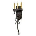 thumbnail image 2 of Meyda 115637 10 in. Ahriman 3 Light Wall Sconce, 2 of 4