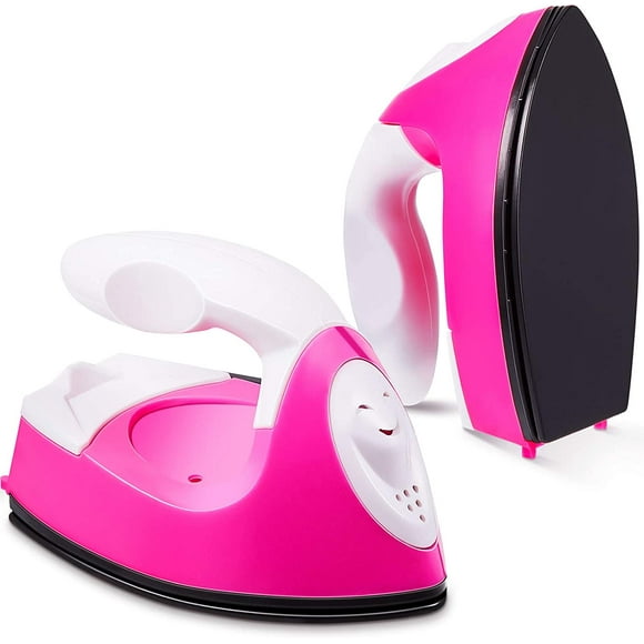 Mini Heat Press Machine Mini Electric Iron with Charging Base Accessories, Handy Heat Press Mini Iron for Clothes