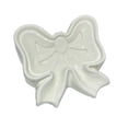 thumbnail image 1 of TIELUTT Ceramic Soap Dish Bowknot Soap Holder Draining Soap Bowknot Ceramic Large Storage Bags for Clothes Quilt Storage Bags Packing Bags for Moving Project Source Storage Wool Moving Blankets Heavy, 1 of 4