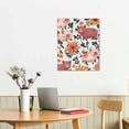 thumbnail image 2 of BCIIG Pigs Flowers Pattern Canvas Wall Art Home Decor 16x20 16x20 in, 2 of 5