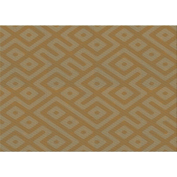 Ahgly Company Machine Washable Indoor Rectangle Transitional Peru Brown Area Rugs, 7' x 9'