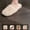 Beige, variant on 1Pair Cleaning Slippers Mop Slippers Dirt Tool Supplies Absorbent Base Board for Dust Sweeping, Washable For Lazy or Old People Mop Shoes for Household Floor Cleaning,Red