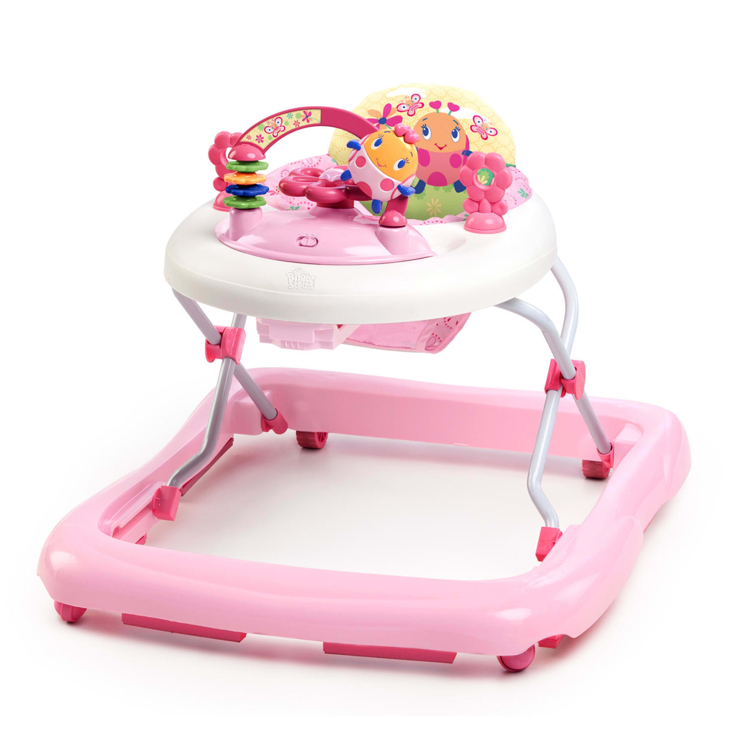 Baby Learning Walker Activity Toy Station Tray Folding Stroller Seat John Deere 
