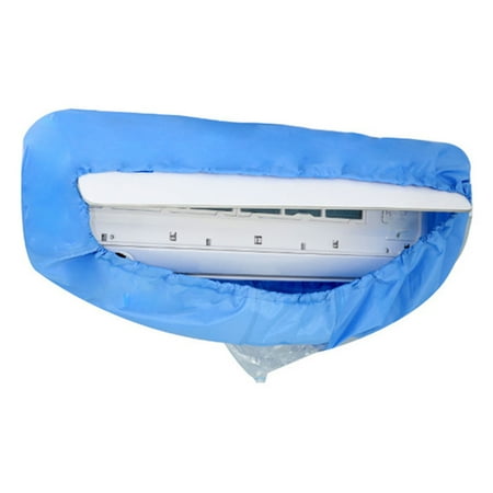 

Goxfaca Air Conditioner Washing Cover | AC Washing Cover Waterproof | AC Dust Protection Cover Bag With Drain Pipe Double-Sided Waterproof Oxford Cloth